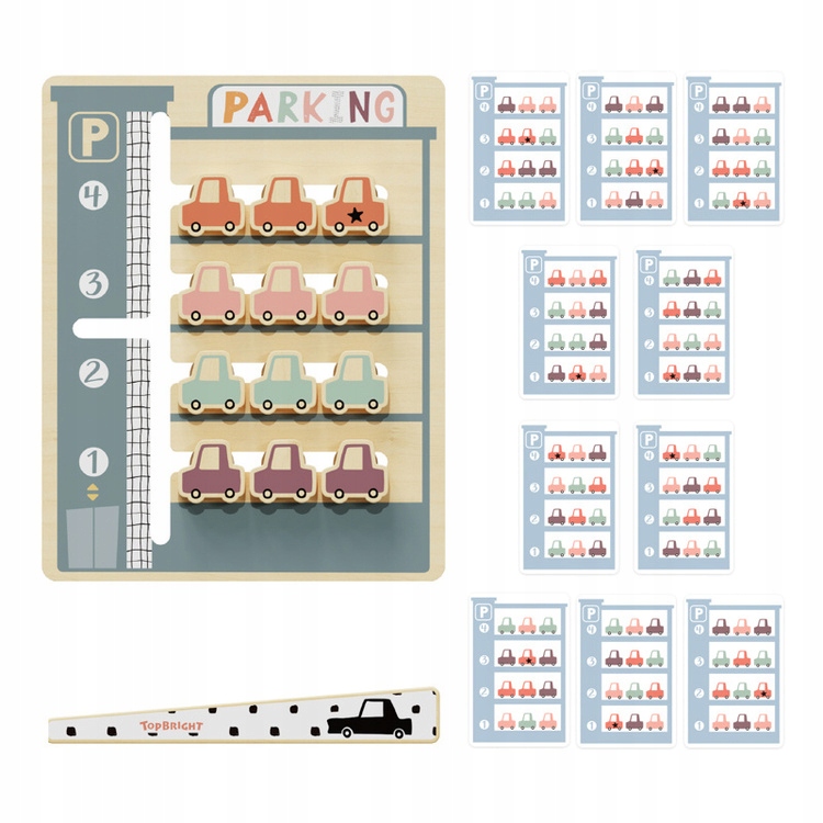 TOPBRIGHT DREWNIANA MAGNETYCZNA GRA ZRĘCZNOŚCIOWA ŁOWIMY RYBKI ABC 24M+