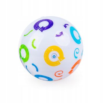 DUMEL UCIEKAJĄCA PIŁKA TURLACZEK ŚWIECI KOLOROWO 6M+