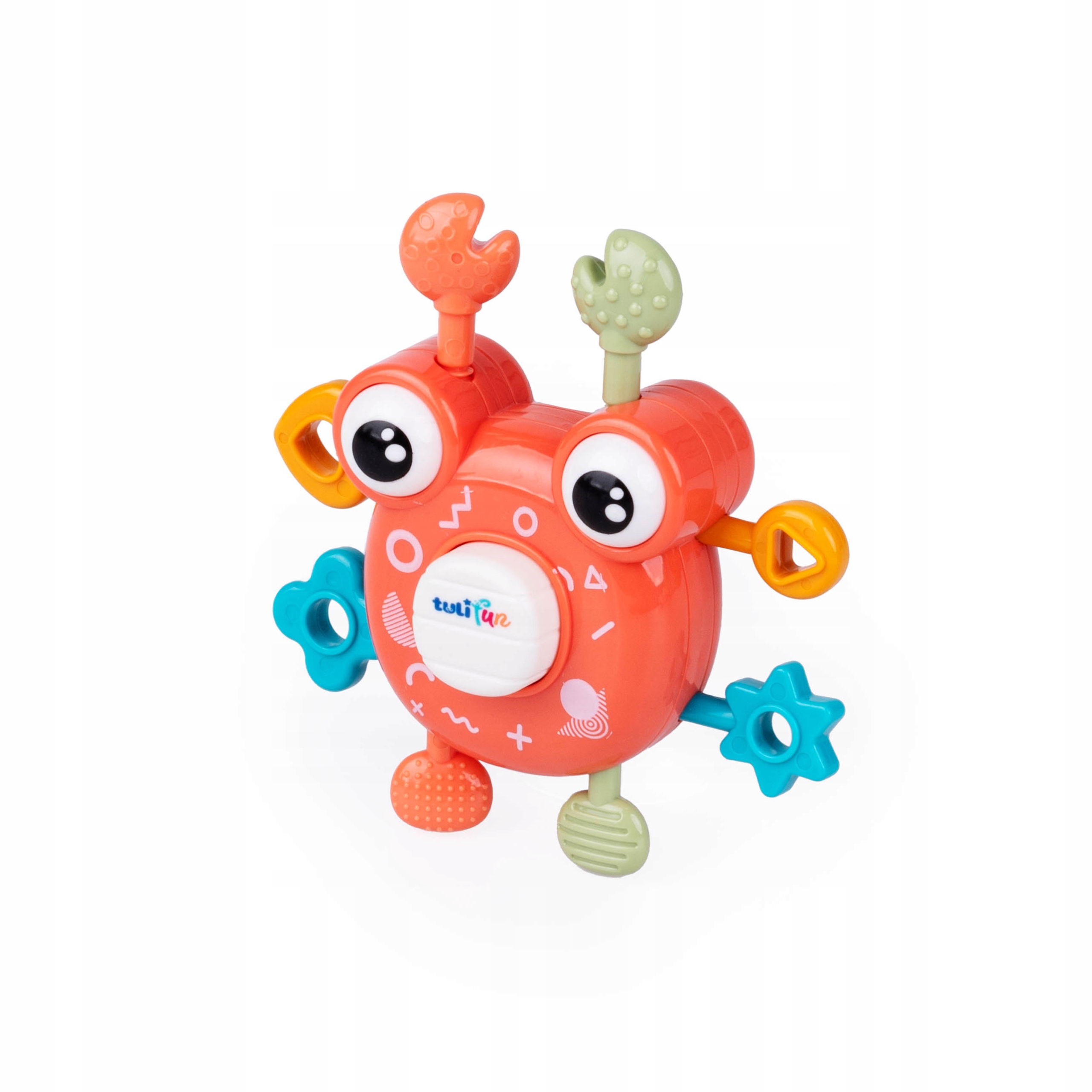 TULIFUN ZABAWKA SENSORYCZNA TERKOCZĄCY KRABIK PRZECIĄGANIE