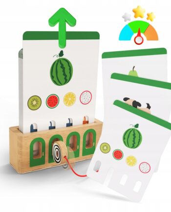 TOPBRIGHT LOGICZNE ŁAMIGŁÓWKI GRA EDUKACYJNA POZIOM ZAAWANSOWANY 36M+