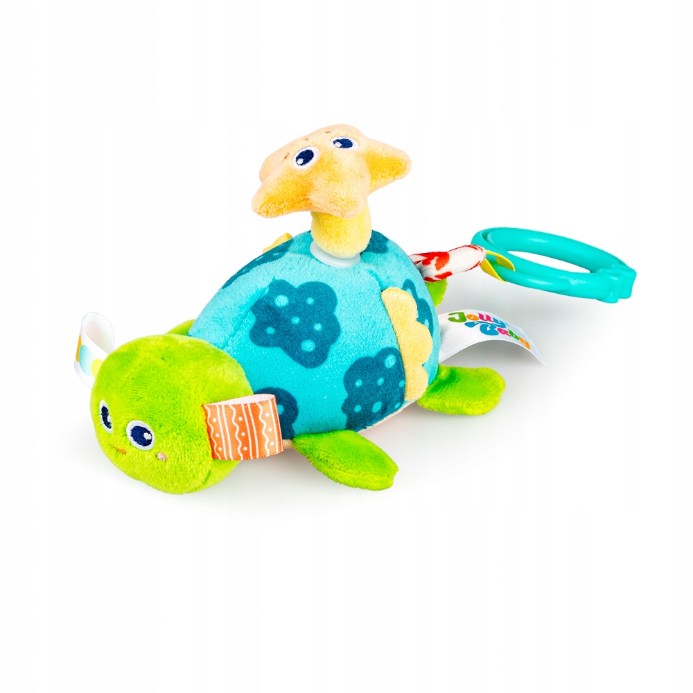 JOLLY BABY ZAWIESZKA SENSORYCZNA ŻÓŁWIK STAŚ Z WIBRACJĄ 0M+
