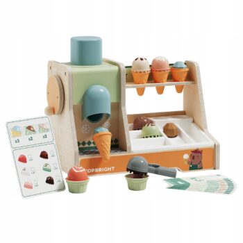 TOPBRIGHT ZABAWA EDUKACYJNA KREATYWNA DUŻA LODZIARNIA 36M+