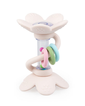 GiliGums GRZECHOTKA GRZECHOCZĄCE KWIATKI PASTELOWE 3M+