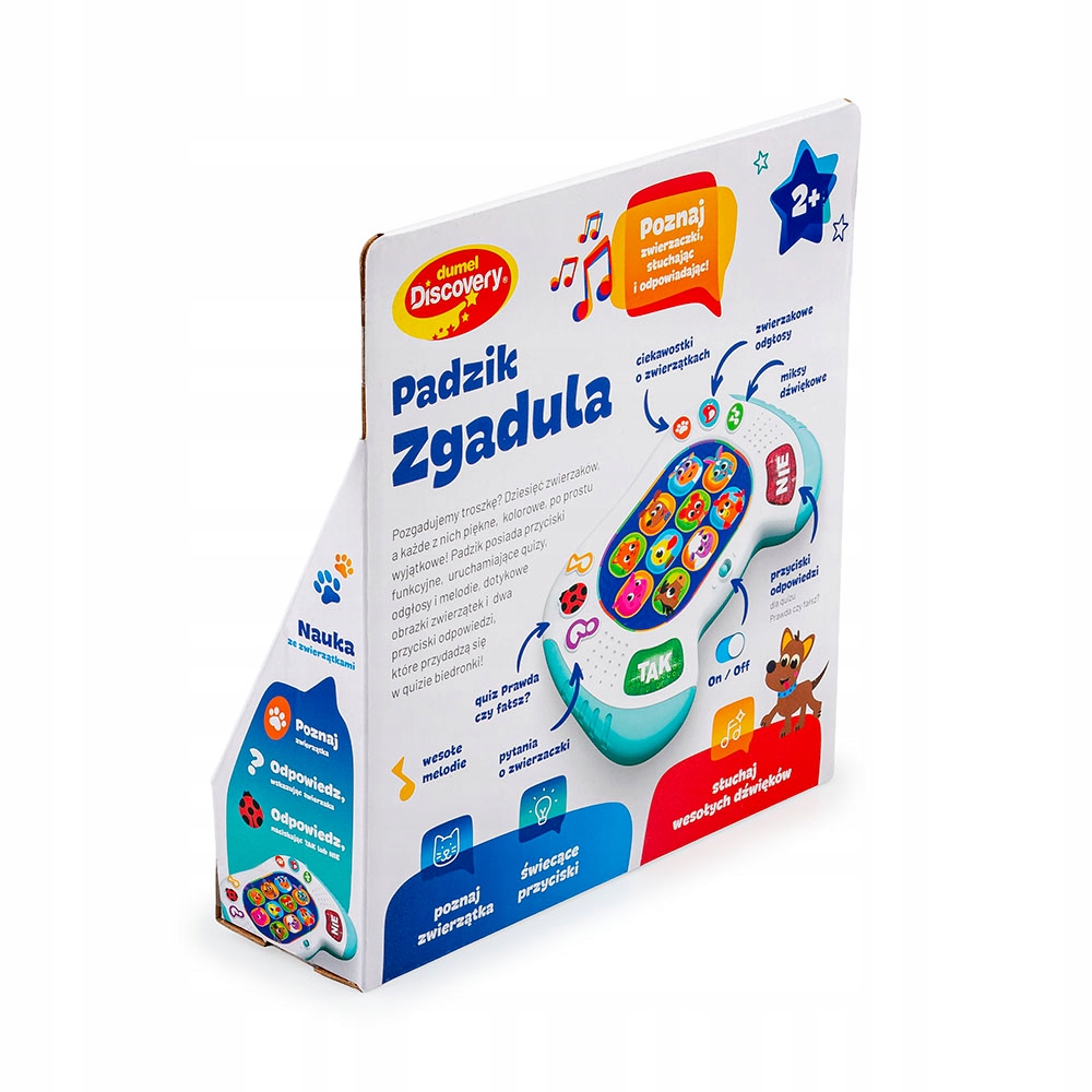 DUMEL PADZIK ZGADULA GRY CIEKAWOSTKI NAUKA MELODIE 2+