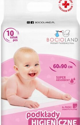 BOCIOLAND PODKŁADY JEDNORAZOWE 60X90 10 SZT