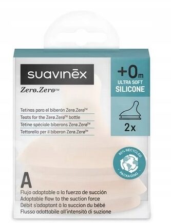 SUAVINEX SMOCZEK ZERO ZERO REGULOWANY PRZEPŁYW 2X KOLOR LIGHT