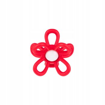 GiliGums GRZECHOTKA GRYZAK SILIKON KWIATEK CZERWONY 3M+