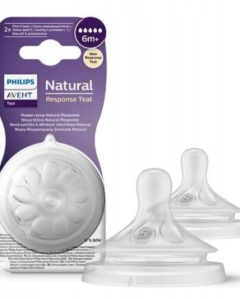 AVENT SMOCZEK RESPONSYWNY NATURAL 6M+ 2 SZTUKI