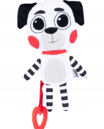 BALIBAZOO SZELEŚCIK KONTRASTOWY PIESEK + GRYZAK 0M++