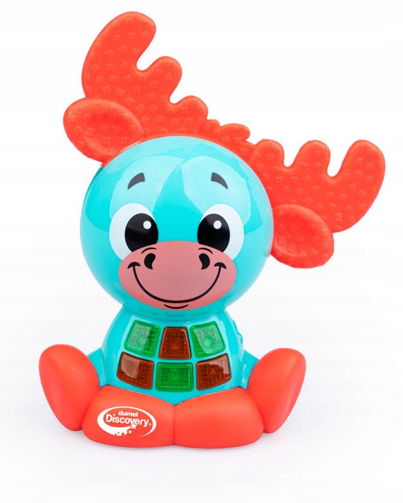 DUMEL ZABAWKA BYSTRY ŁOŚ NAUKA CYFEREK DŹWIĘKI ŚPIEWA 24M+