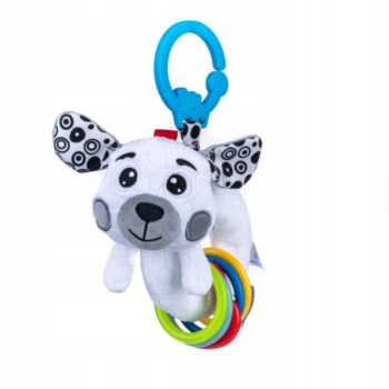 BALIBAZOO ZAWIESZKA SENSORYCZNA PIES Z GRZECHOTKĄ