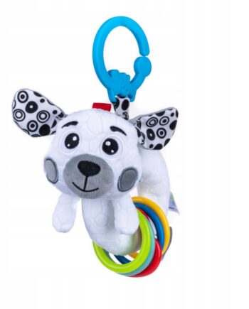 BALIBAZOO ZAWIESZKA SENSORYCZNA PIES Z GRZECHOTKĄ