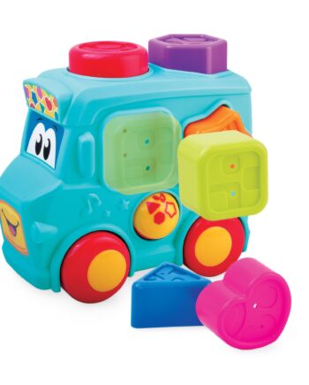 DUMEL SAMOCHÓD AUTOBUS SORTER KSZTAŁTÓW 12M+