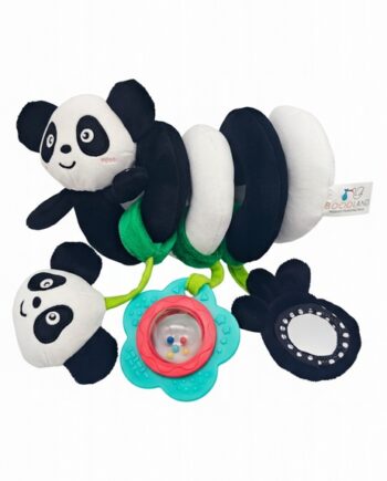 BOCIOLAND ZABAWKA ZAWIESZKA SPIRALA DO WÓZKA FOTELIKA ŁÓŻECZKA PANDA