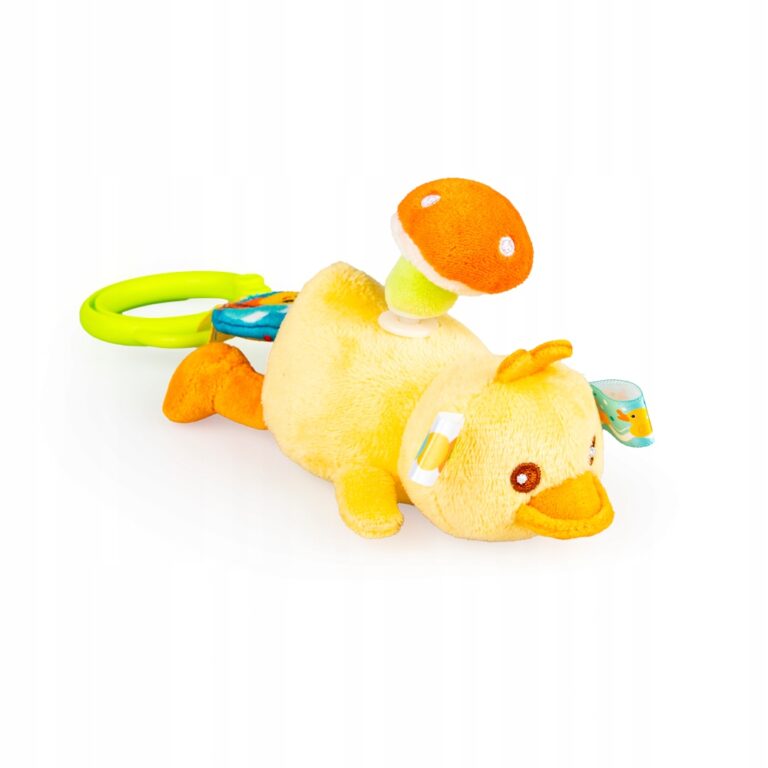 JOLLY BABY ZAWIESZKA SENSORYCZNA KACZOREK JAŚ Z WIBRACJĄ 0M+