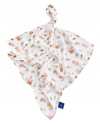 BOCIOLAND PIELUSZKA BAMBUSOWA 75x75 ZABAWKI