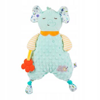 BALIBAZOO PRZYTULANKA PODUSZKA SŁOŃ ŚPIOSZEK Z GRYZAKIEM 0M+
