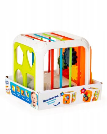 DUMEL SZNURECZKOWY SORTER UKŁADANKA SENSORYCZNA 4M+