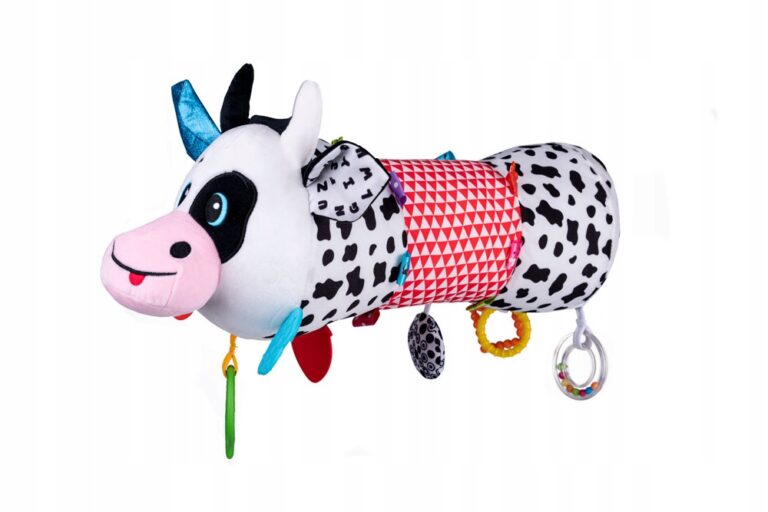 BALIBAZOO MIĘCIUTKI WAŁEK PODUSZKA KRÓWKA SENSORYCZNA 3M+