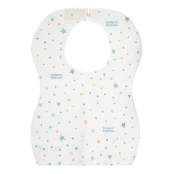 CANPOL ŚLINIAKI WODOODPORNE JEDNORAZOWE Z KIESZONKĄ 10 SZTUK