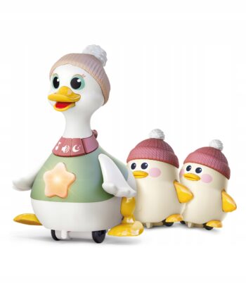 Dumel zabawka kaczka Monika z maluchami melodie kołysanki 6M+