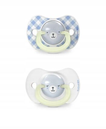 SUAVINEX SMOCZEK FIZJOLOGICZNY SYMETRYCZNY 2 SZT 0-6M ŚWIECĄCY WILD&FREE