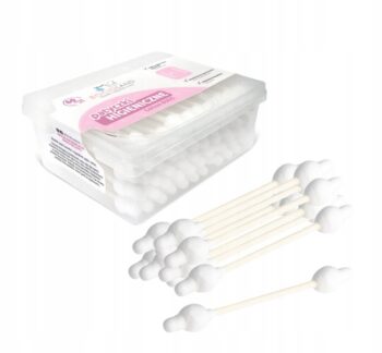 BOCIOLAND PATYCZKI HIGIENICZNE DO USZU DELIKATNE OD 1 ROKU ŻYCIA 60SZT