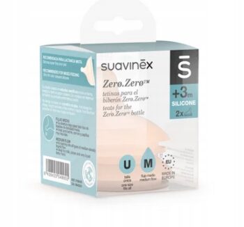 SUAVINEX SMOCZEK ZERO ZERO ŚREDNI PRZEPŁYW 2X