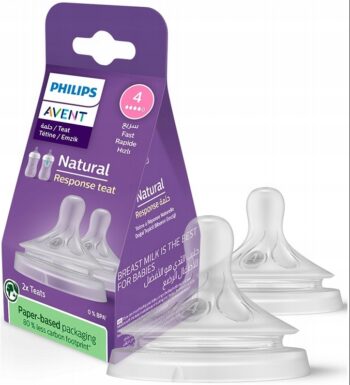 AVENT SMOCZEK RESPONSYWNY NATURAL 3M+ 2 SZTUKI