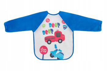 BOCIOLAND ŚLINIAK FARTUSZEK CERATOWY EVA Z RĘKAWKAMI NIEPRZEMAKALNY