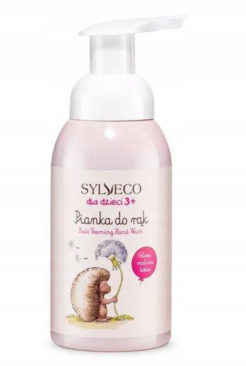 SYLVECO DELIKATNA PIANKA DO MYCIA RĄK RÓŻOWA DLA DZIECI 3+ NIE WYSUSZA