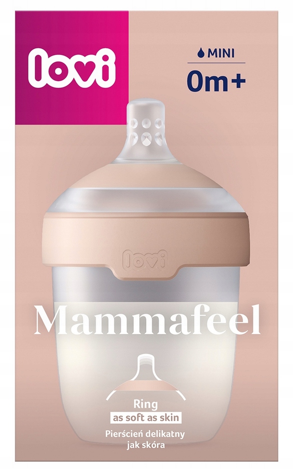 LOVI BUTELKA DO KARMIENIA MAMMAFEEL 150ML 0M+