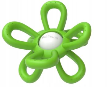 GiliGums GRZECHOTKA GRYZAK SILIKON KWIATEK ZIELONY 3M+