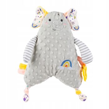 BALIBAZOO PRZYTULANKA PODUSZKA SŁONIK Z GRYZAKIEM 0M+