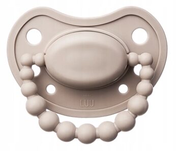 LUU KIDS SMOCZEK SILIKONOWY POZYCJONUJACY 0-3 SAND STORM