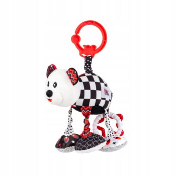 BALIBAZOO ZAWIESZKA SENSORYCZNA KONTRASTOWA MIŚ JACUŚ Z WIBRACJĄ 0M+