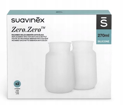 SUAVINEX SILIKONOWA TOREBKA DO BUTELKI ZERO 270ML