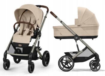 CYBEX BALIOS S LUX 2.0 WÓZEK 2W1 WIELOFUNKCYJNY ALMOND BEIGE
