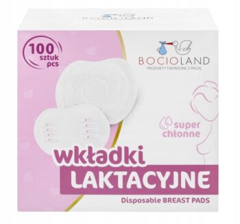 BOCIOLAND WKŁADKI LAKTACYJNE SUPERABSORBENT 100 SZ