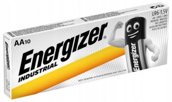 ENERGIZER INDUSTRIAL BATERIE ALKALICZNE LR6 AA 1,5V 10 SZTUK