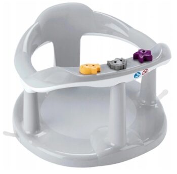Thermobaby Krzesełko fotelik do kąpieli SZARY