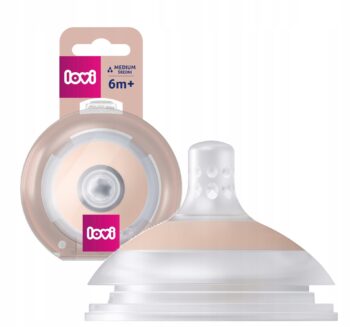 LOVI SMOCZEK DO BUTELKI DO KARMIENIA MAMMAFEEL DYNAMICZNY 6m+ ŚREDNI