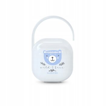 SUAVINEX ETUI POJEMNIK UNIWERSALNY NA SMOCZEK WILD&FREE NIEBIESKIE