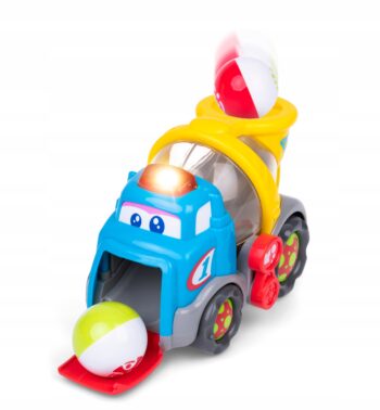 DUMEL BETONIARKA PIŁECZKOWY BENIO ŚPIEWA WYRZUCA PIŁECZKI 12M+