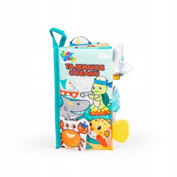 JOLLY BABY KSIĄŻKA KSIĄŻECZKA SENSORYCZNA TAJEMNICE OCEANU 0M+