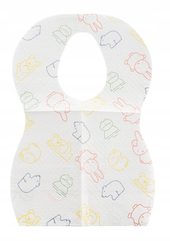 BOCIOLAND ŚLINIAK JEDNORAZOWY Z KIESZONKĄ 10 SZTUK