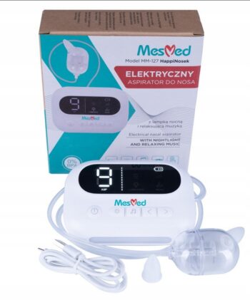 MESMED ELEKTRYCZNY ASPIRATOR DO NOSA DLA DZIECI HAPPINOSEK MM-127