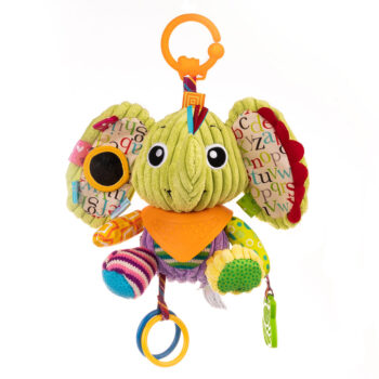 BALIBAZOO ZAWIESZKA SŁOŃ ELVIS KÓŁECZKA GRYZAKI 0M+