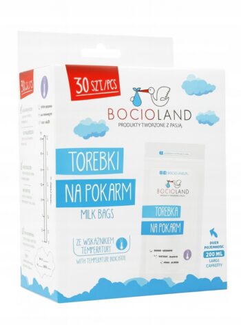 BOCIOLAND WORECZKI TOREBKI DO PRZECHOWYWANIA POKARMU 30 SZTUK