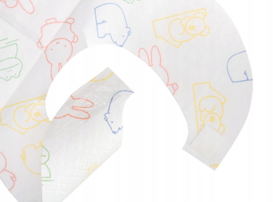 BOCIOLAND ŚLINIAK JEDNORAZOWY Z KIESZONKĄ 10 SZTUK